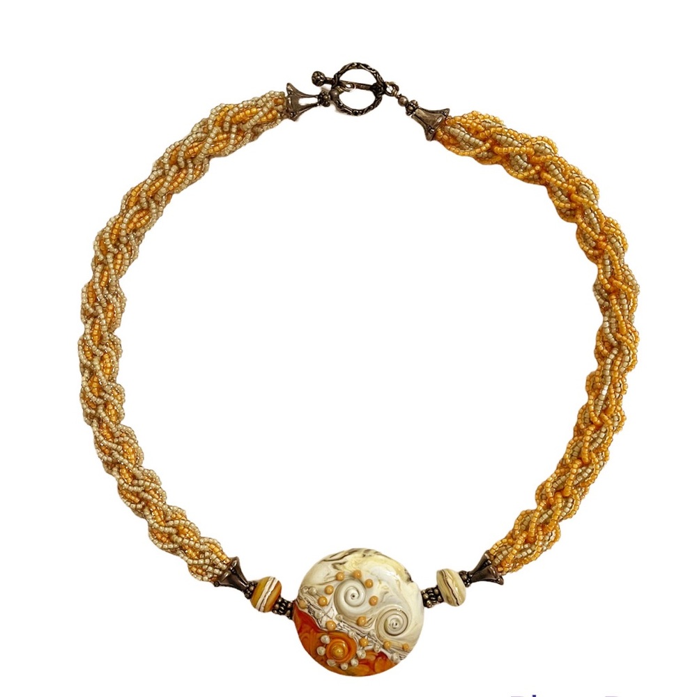 Boho Necklace Beaded